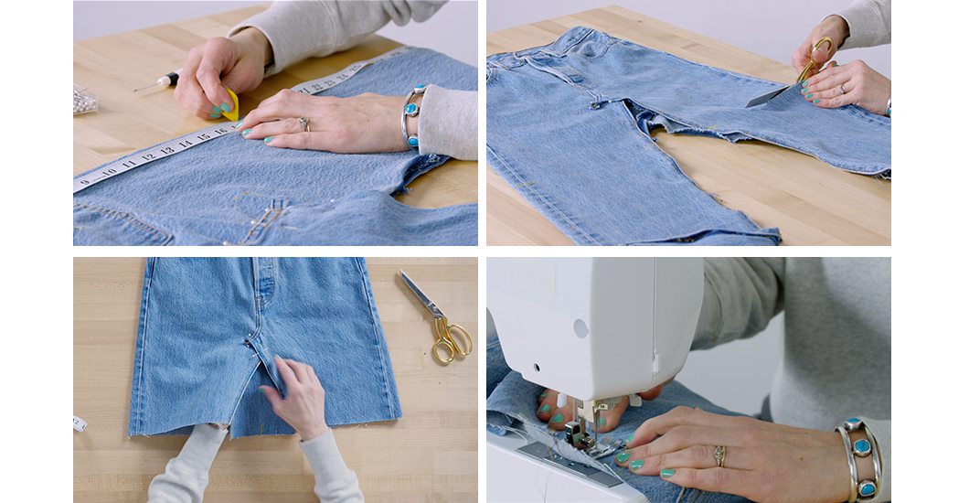 Upcycling jeans